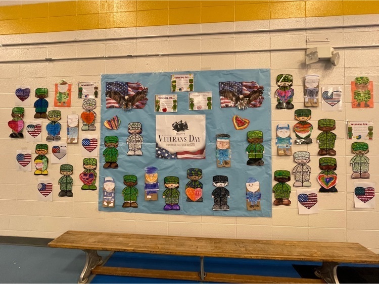 Veterans Day display